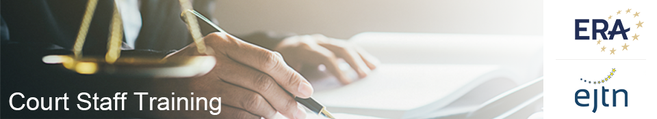 Better applying European cross-border procedures: legal and language training for court staff in Europe